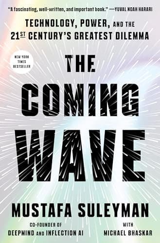 Cover of The Coming Wave by Mustafa Suleyman with Michael Bhaskar